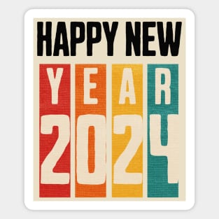 HAPPY NEW YEAR 2024 Magnet